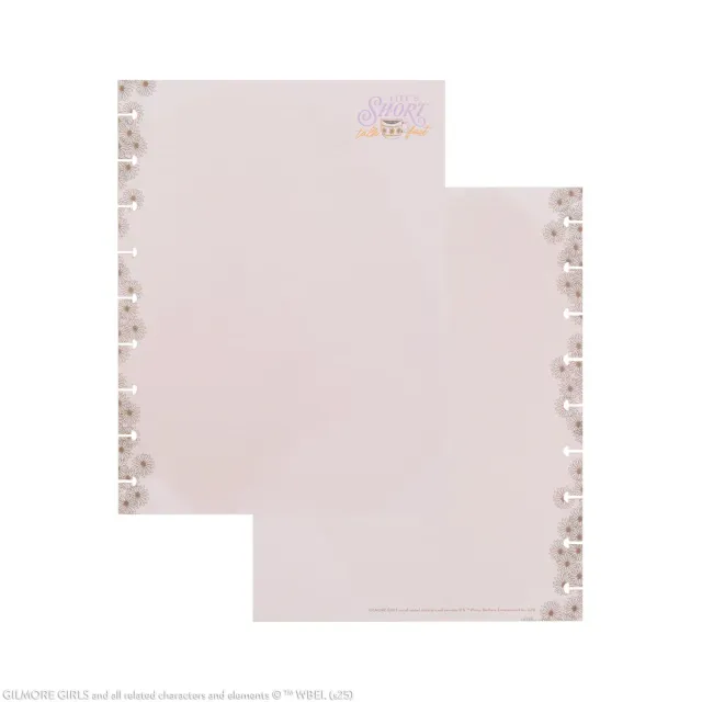 Happy Planner Gilmore Girls papier ligné Classic 40 feuilles pointillé