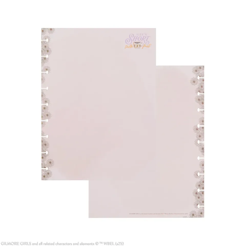 Happy Planner Gilmore Girls papier ligné Classic 40 feuilles pointillé