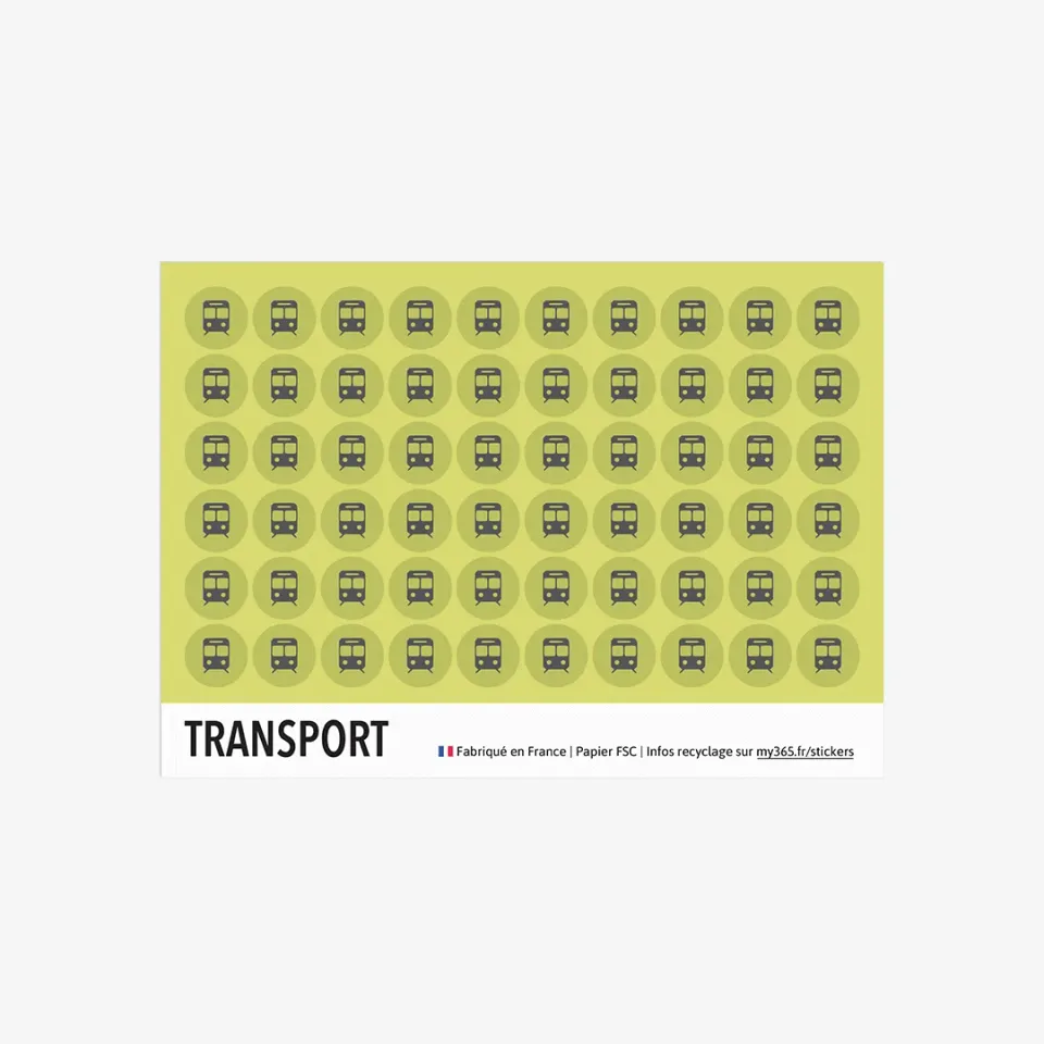 My365 Stickers Train autocollants enfant