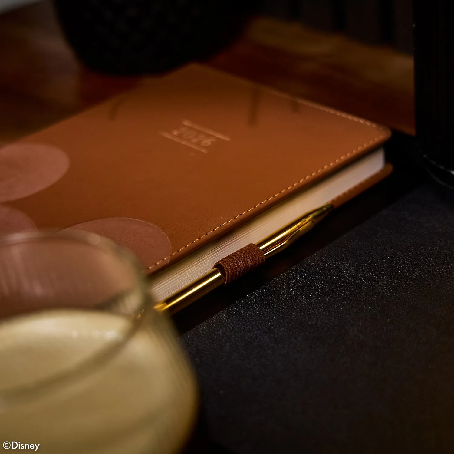 Happy Planner Disney Mickey agenda non daté Small Espresso 12 mois
