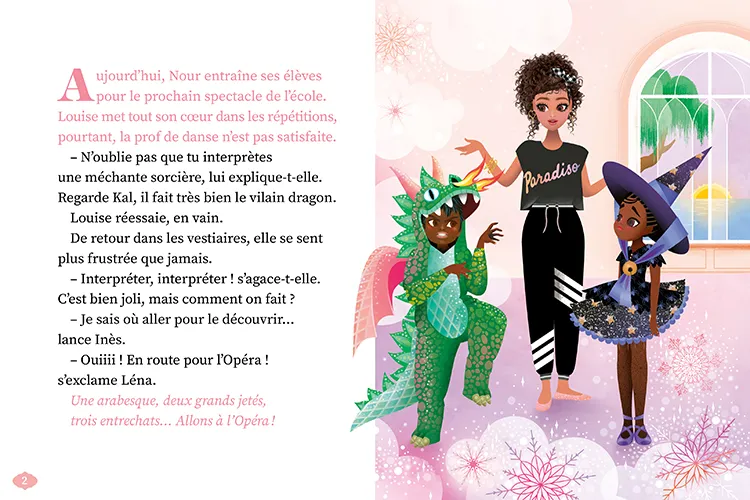 Une, deux, trois Danseuses Lac des cygnes Tome 15 roman 6 ans