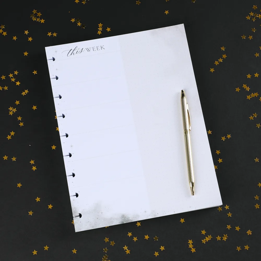 Happy Planner Celestial Elegance bloc-notes Classic 100 feuilles
