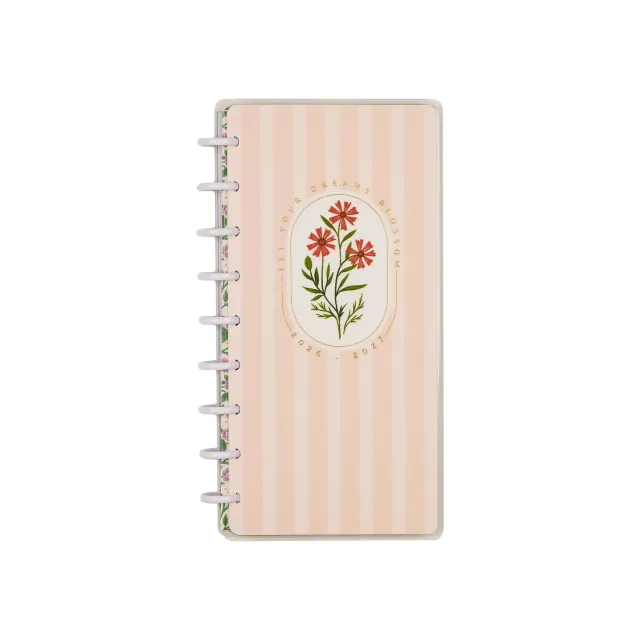 Happy Planner Spring Tapestry agenda skinny classic juillet 2026-juin 2027