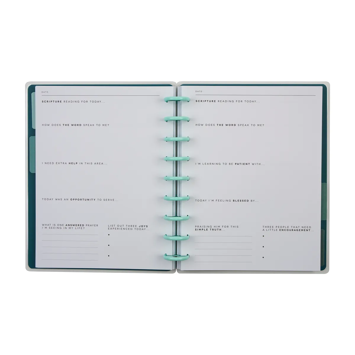 Happy Planner Reflect & Grow journal foi Classic 80 feuilles