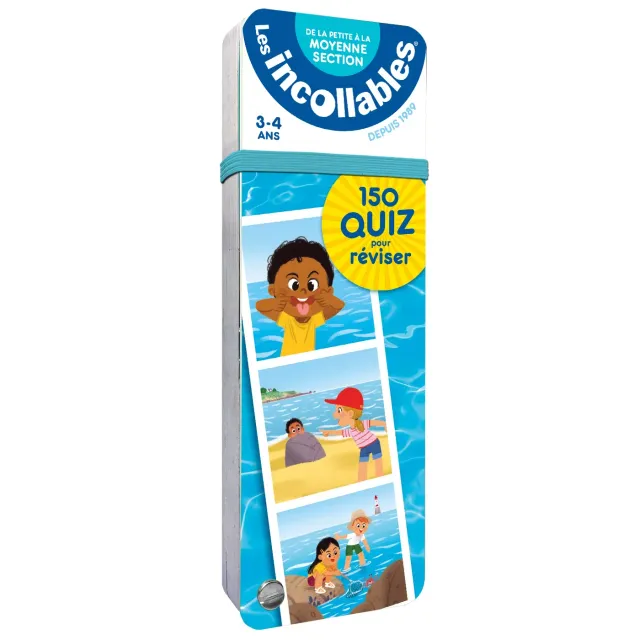 Frigobloc Les Incollables 150 quiz petite à moyenne section cahier