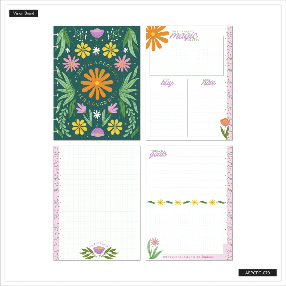 Happy Planner Seasons of Joy compagnon planner Classic floral