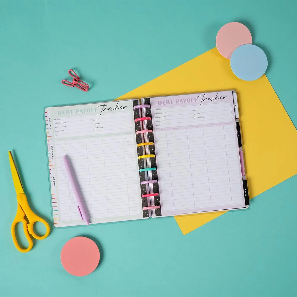 Happy Planner Budget papier recharge Classic 40 feuilles