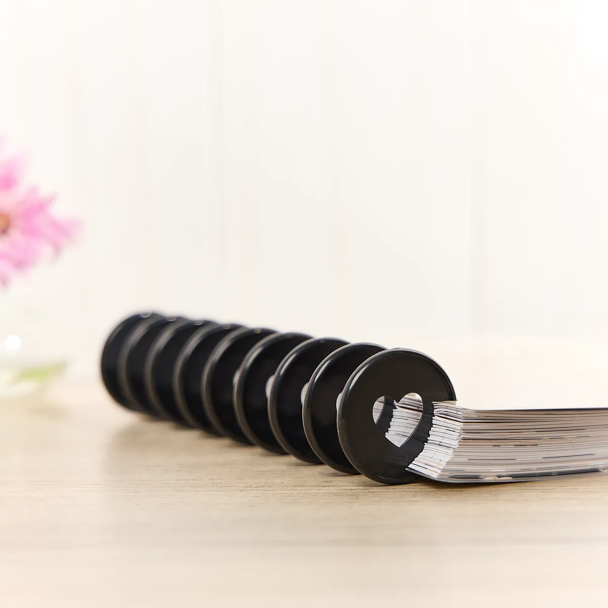 Happy Planner Black disques expander plastiques noirs x11