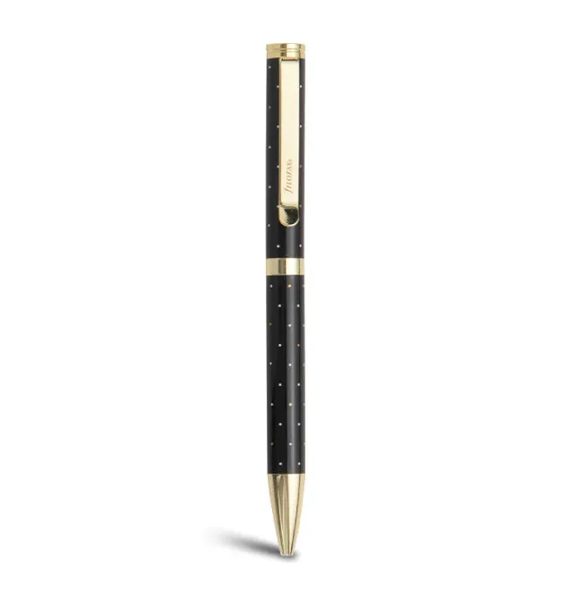 Filofax Moonlight stylo bille métal encre noire