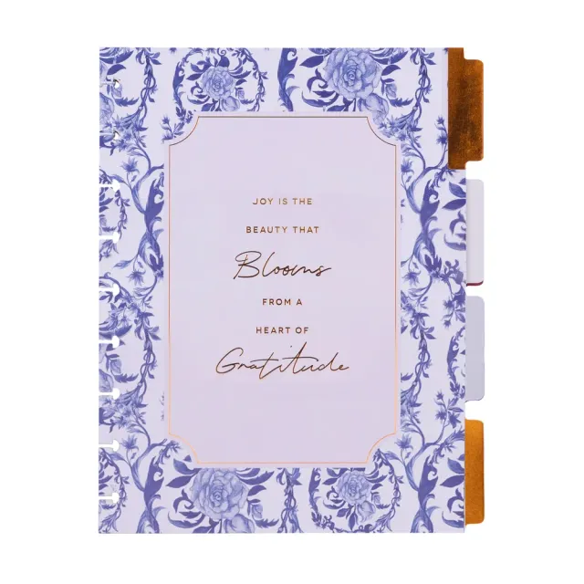 Happy Planner Shibori extension Classic dashboard 6 mois 491p
