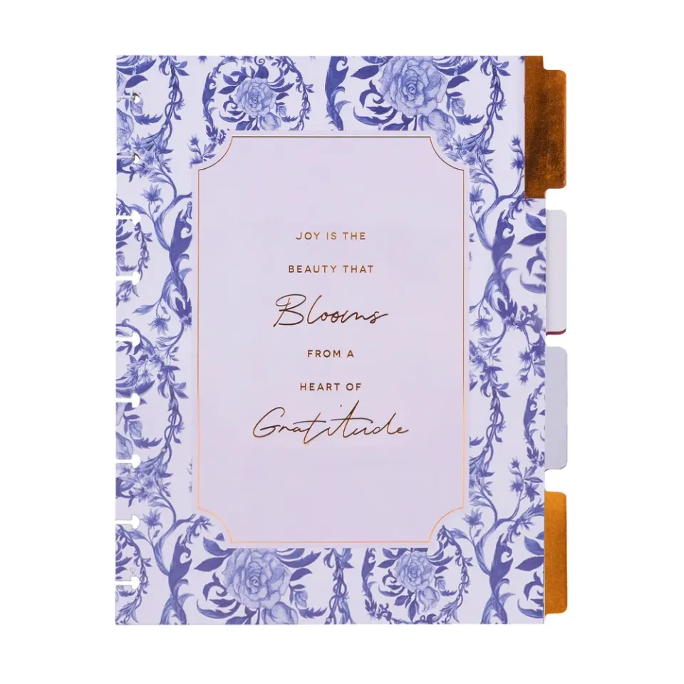 Happy Planner Shibori extension Classic dashboard 6 mois 491p