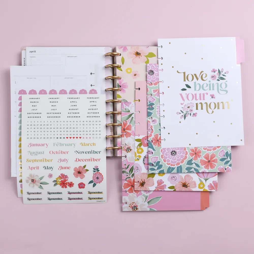 Happy Planner Mom's Fresh Bouquet extension 4 mois Classic