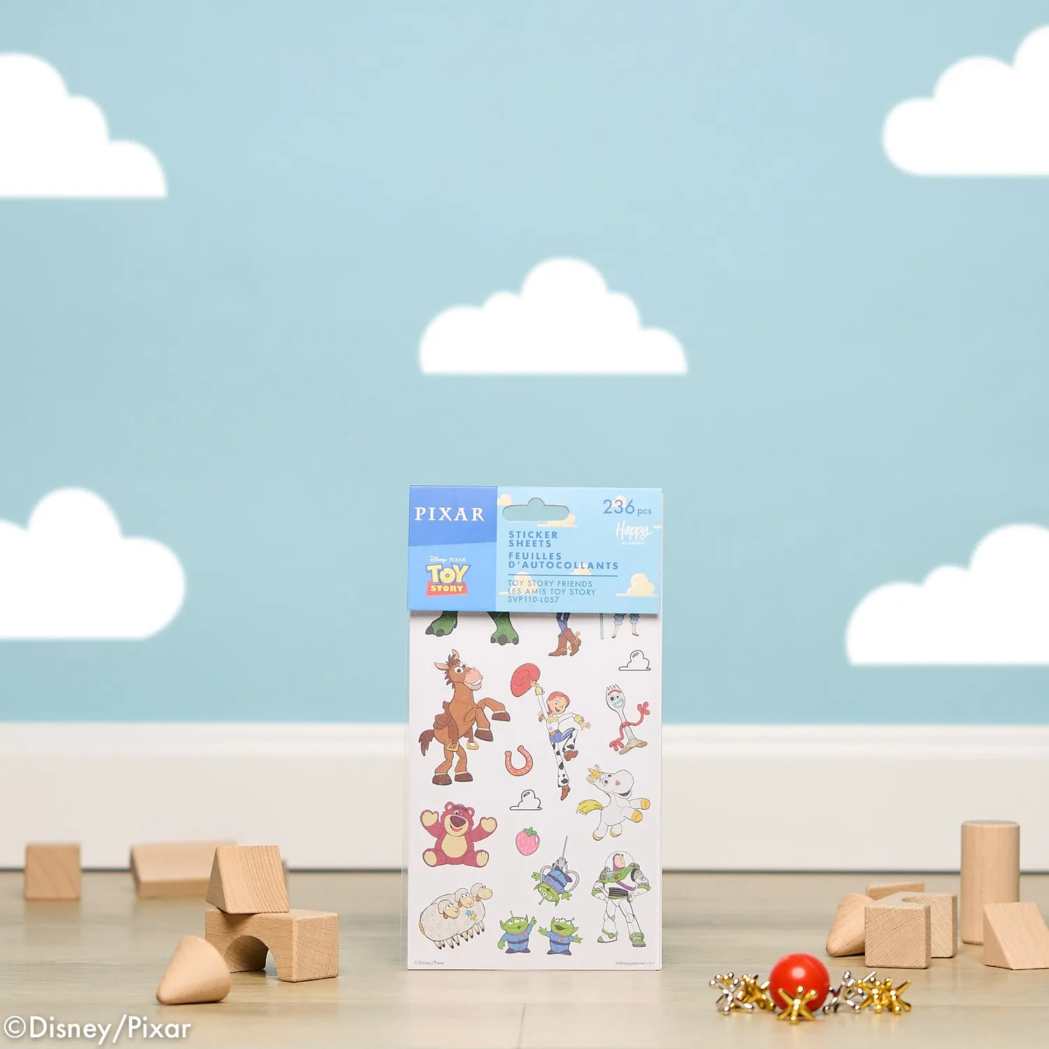 Happy Planner Toy Story Friends planches stickers 10 feuilles