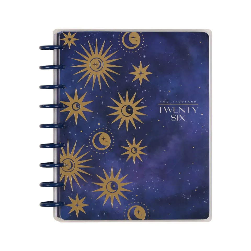 Happy Planner Star Signs planner vertical 2026 12 mois