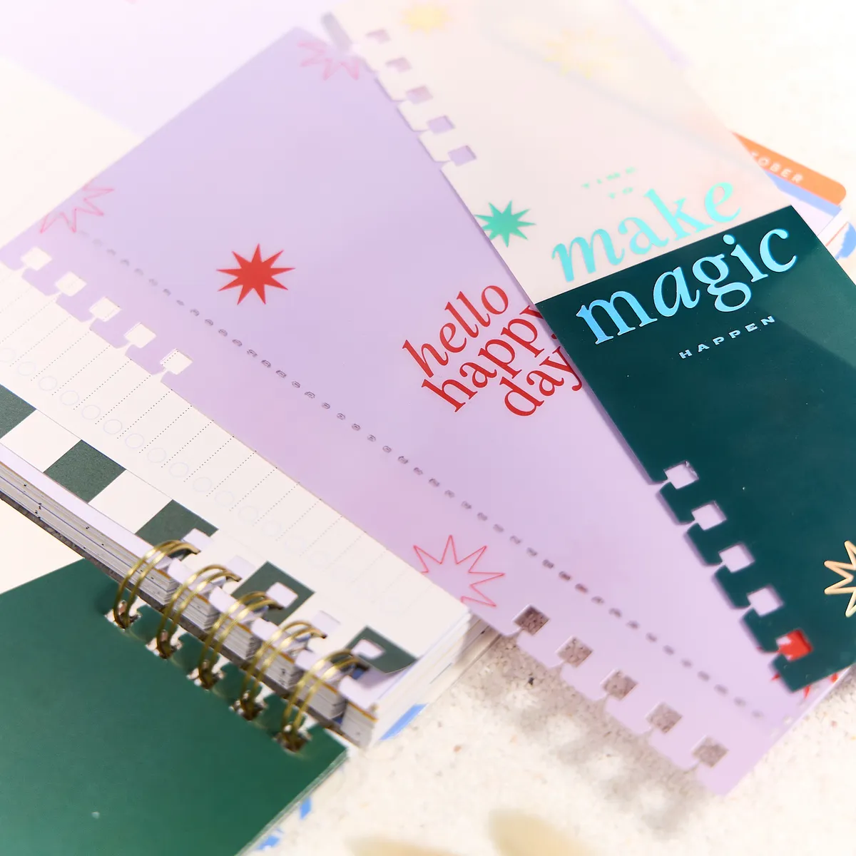 Happy Planner Soft Pop pack accessoires spiral Classic