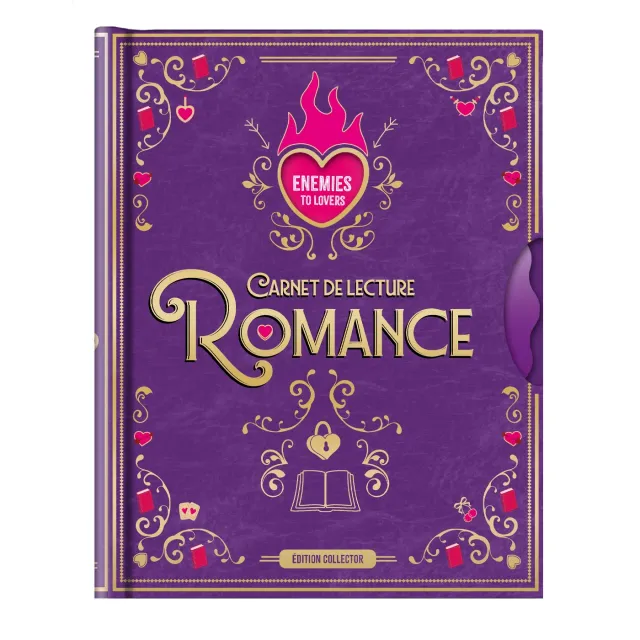 Frigobloc Romance Édition collector carnet lecture à spirale