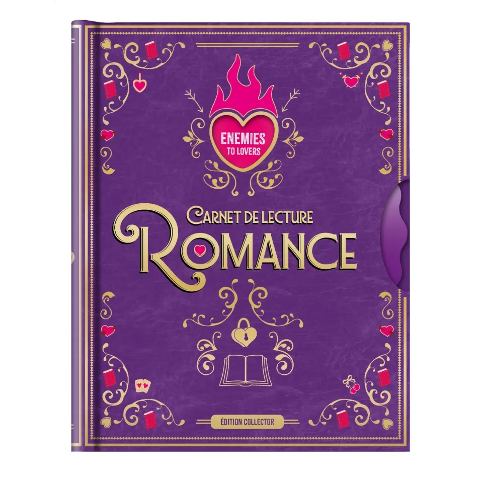 Frigobloc Romance Édition collector carnet lecture à spirale