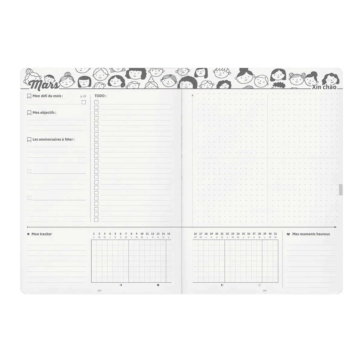 My Agenda Originale semainier 2020-2021 relié A5