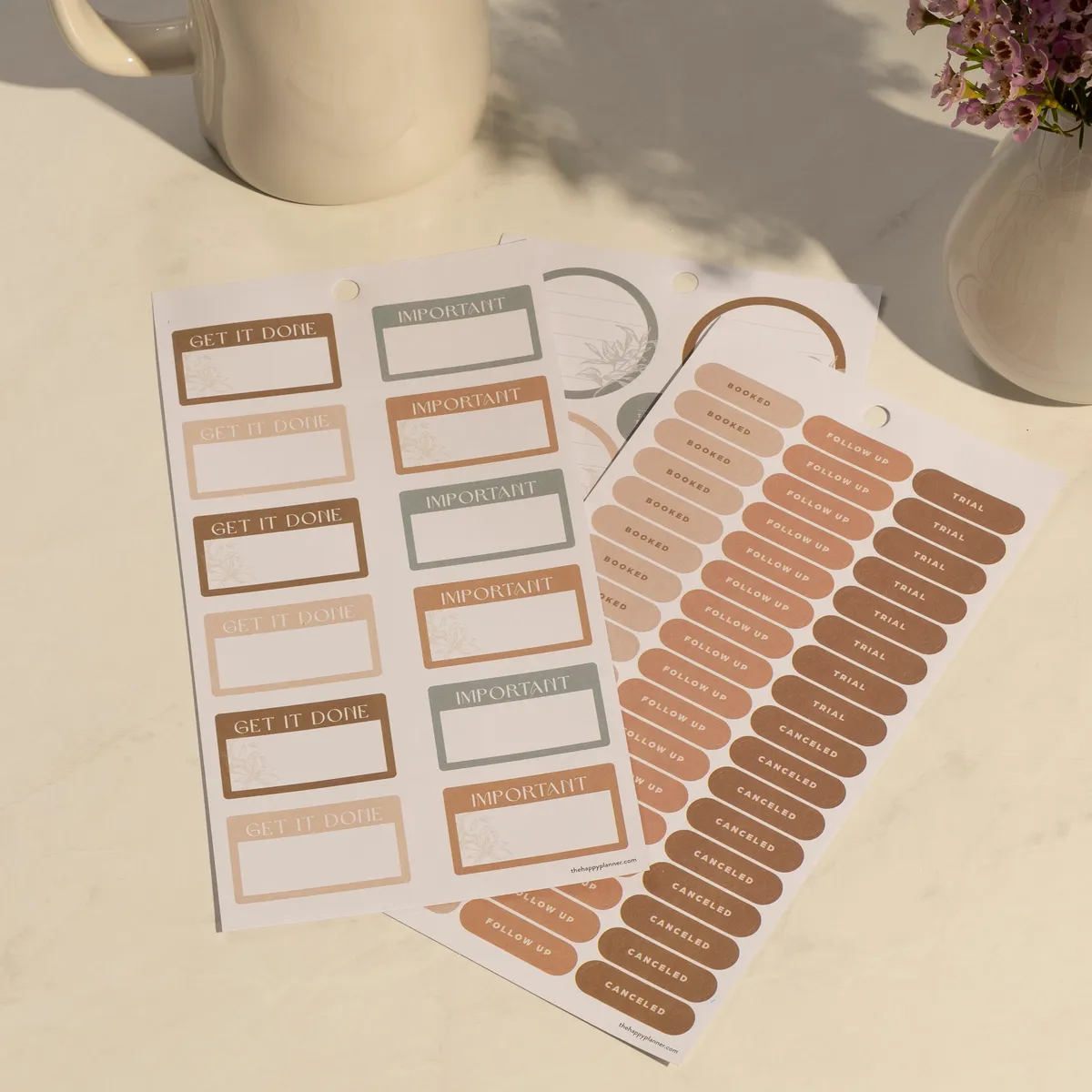 Happy Planner Love Blooms stickers mariage Big 1291 pièces