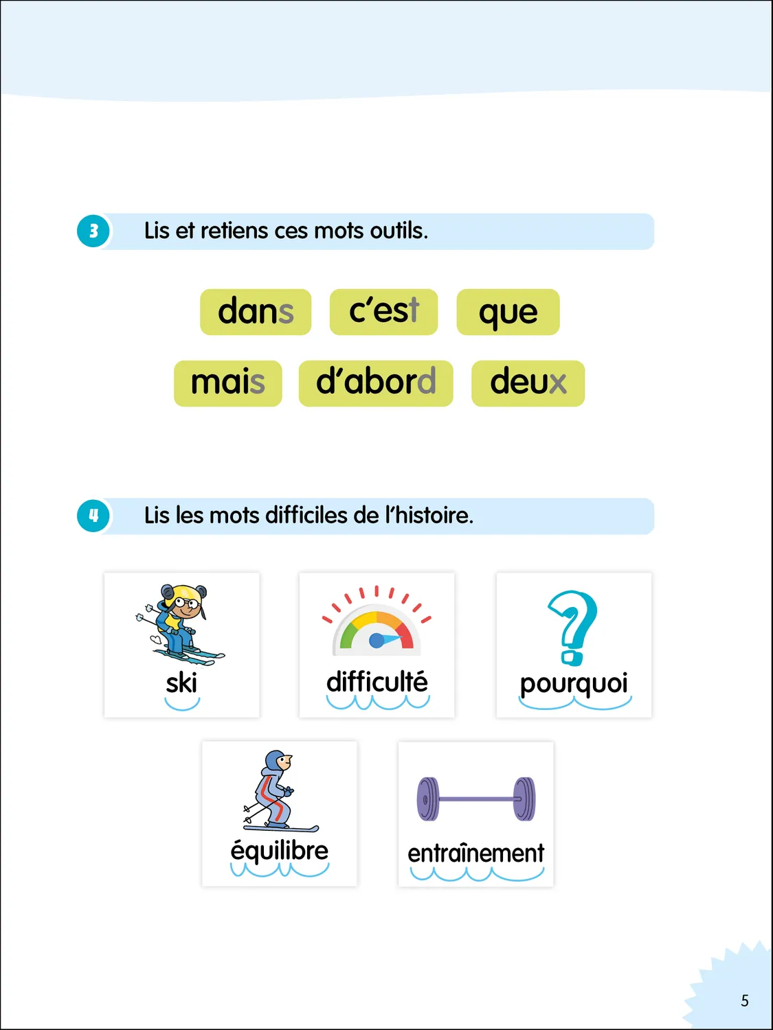 Les Incollables Premières Lectures Zoé et Luka au ski Tome 26 livre niveau 2