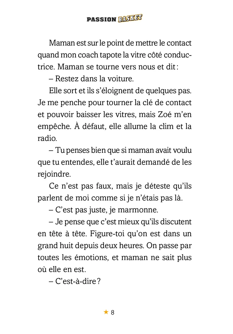 Frigobloc Passion Basket Miami Dream tome 3 roman 8-12 ans
