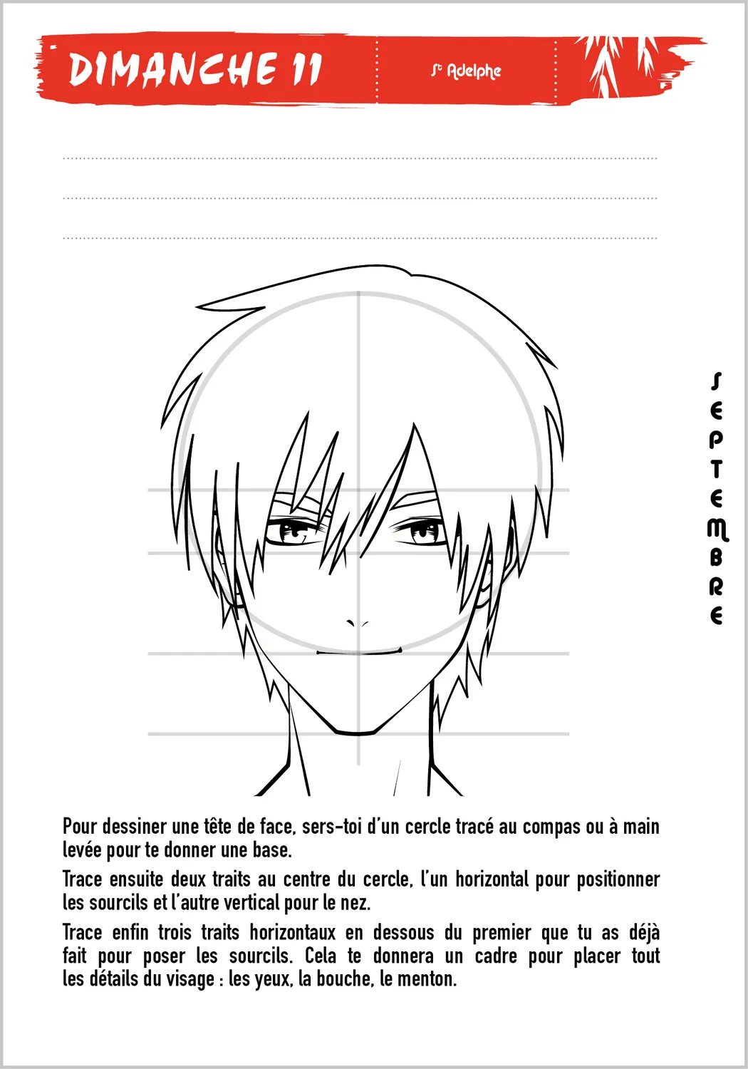 Frigobloc DIY Manga agenda scolaire 2023-2024 à customiser