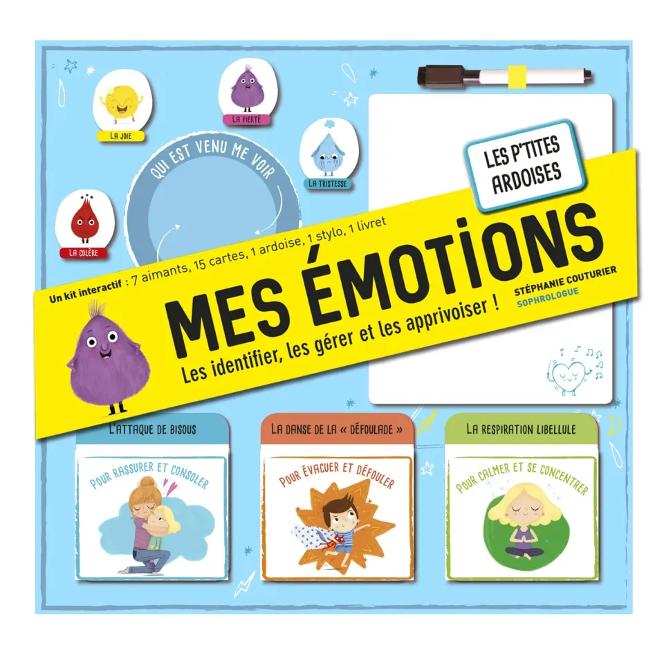 Frigobloc J’apprends à gérer mes émotions bloc enfant 30 activités