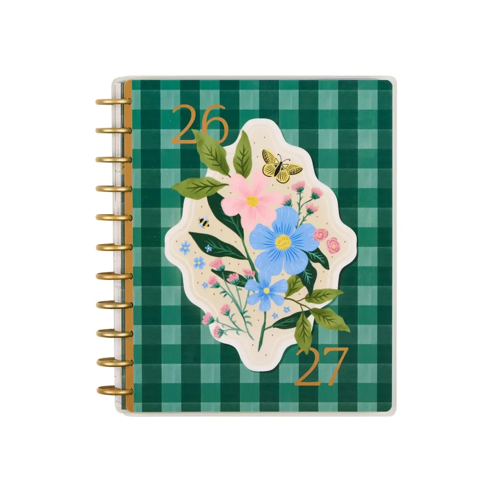 Happy Planner Country Charm agenda big vertical 18 mois 2026-2027