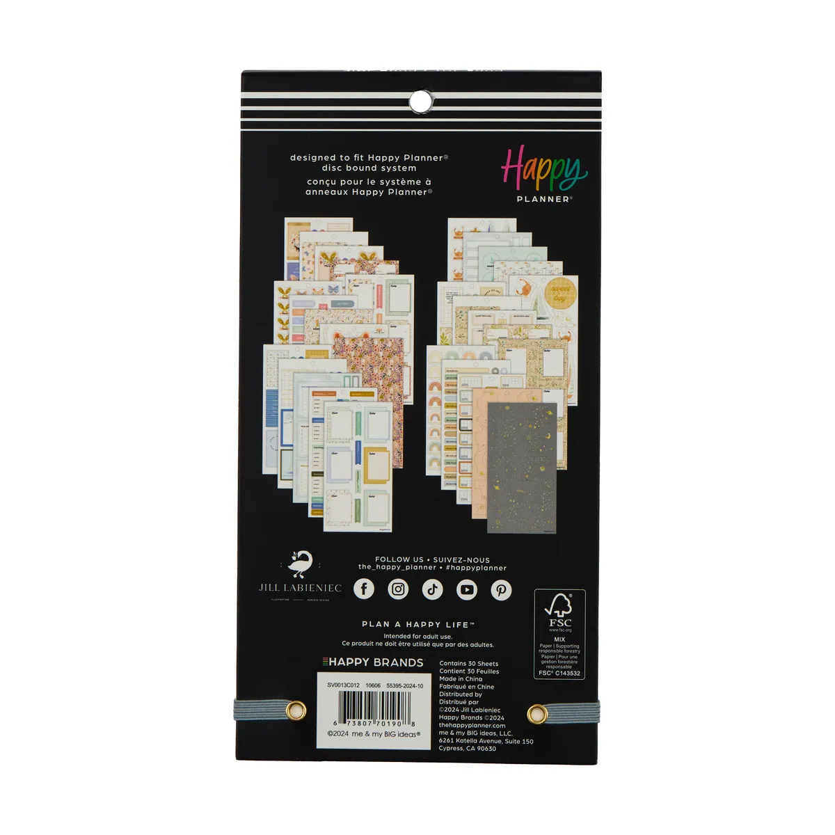 Happy Planner Pure Joy Baby stickers classic 572 pièces