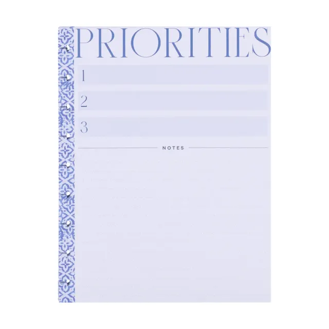 Happy Planner Shibori recharge Classic 40 feuilles pointillé