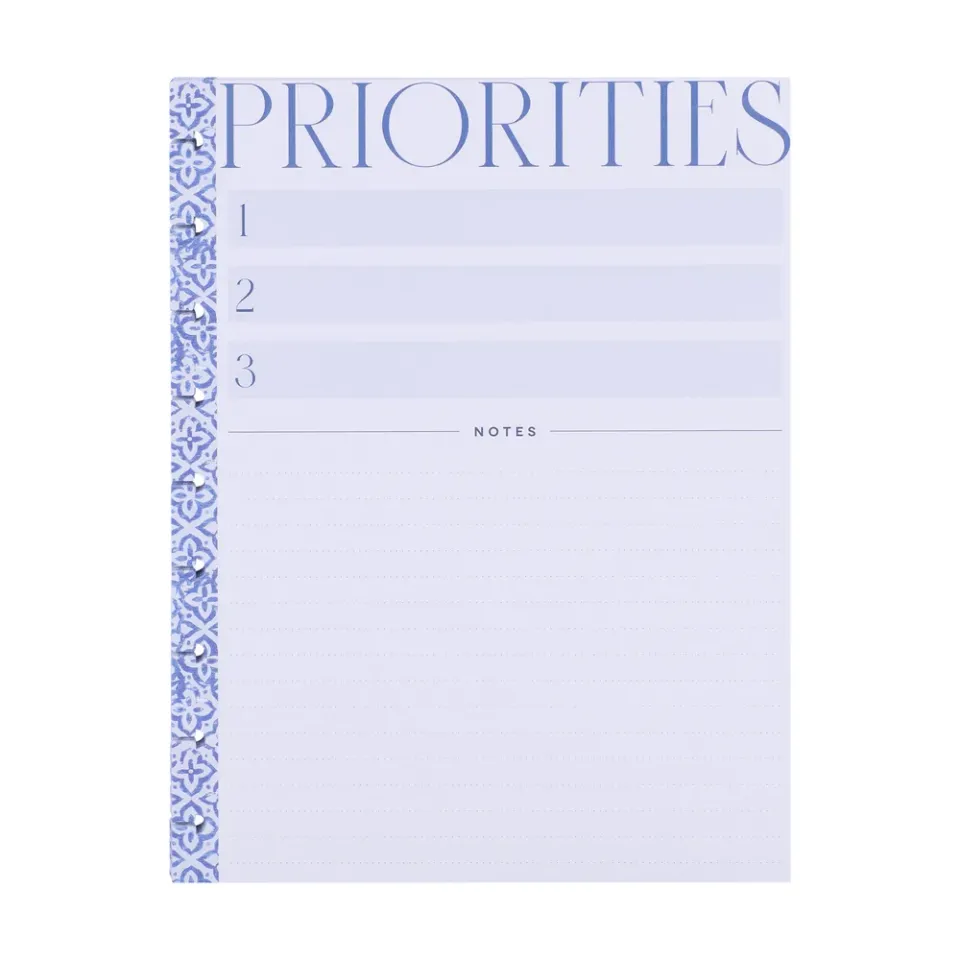 Happy Planner Shibori recharge Classic 40 feuilles pointillé