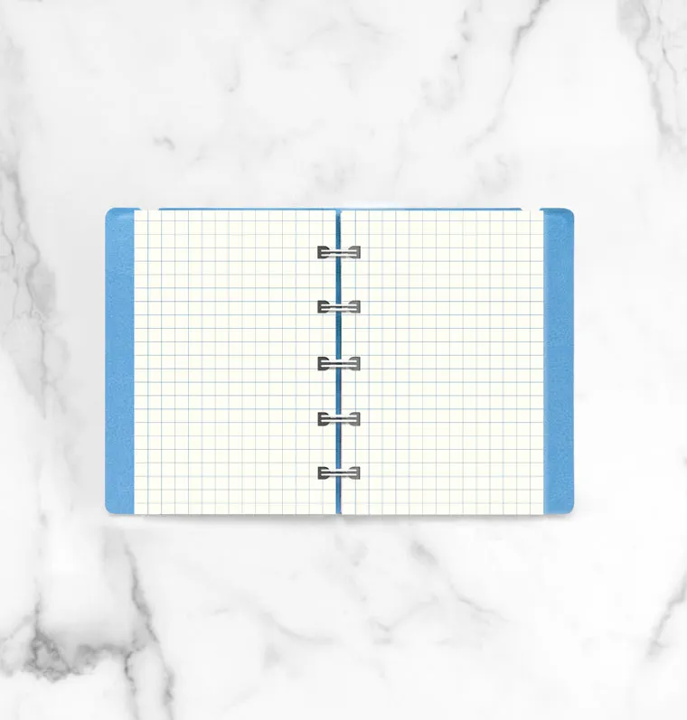 Filofax Notebook recharge feuilles à carreaux Pocket