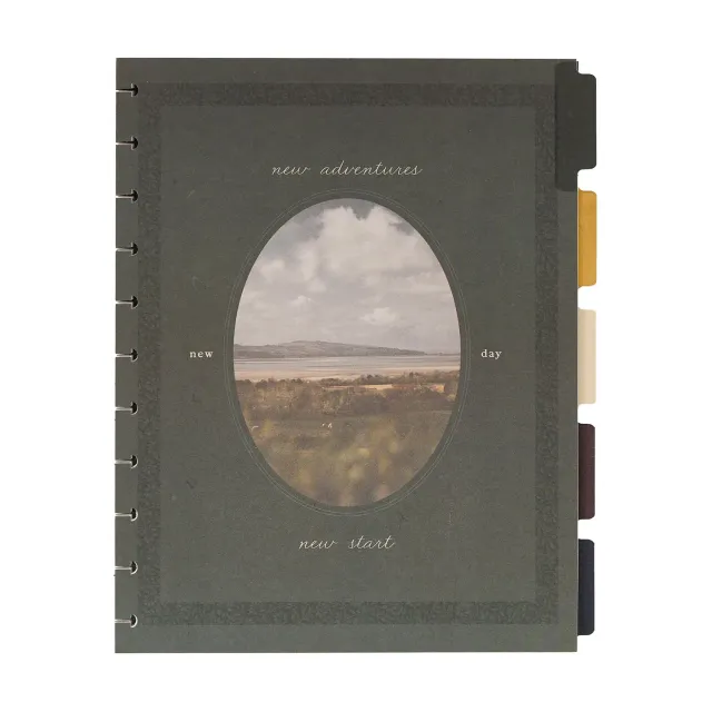 Happy Planner Shadow Fields extension Big horizontal 6 mois
