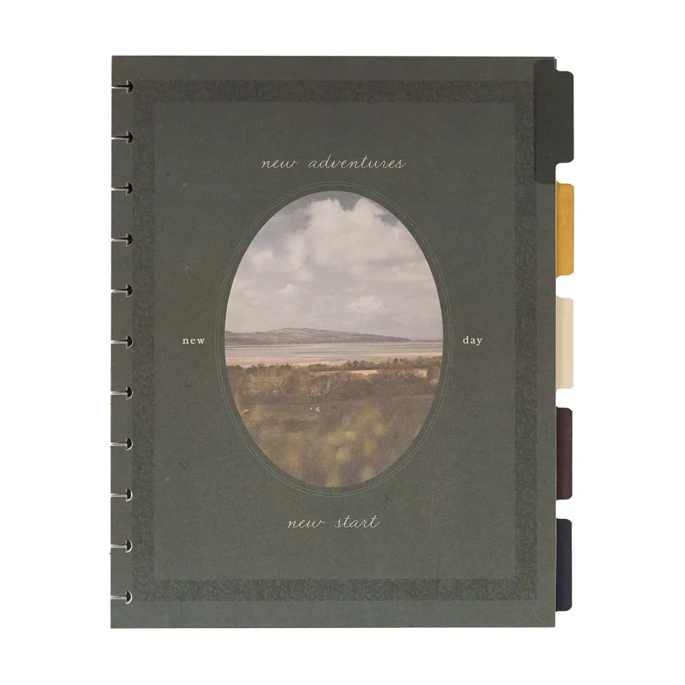 Happy Planner Shadow Fields extension Big horizontal 6 mois