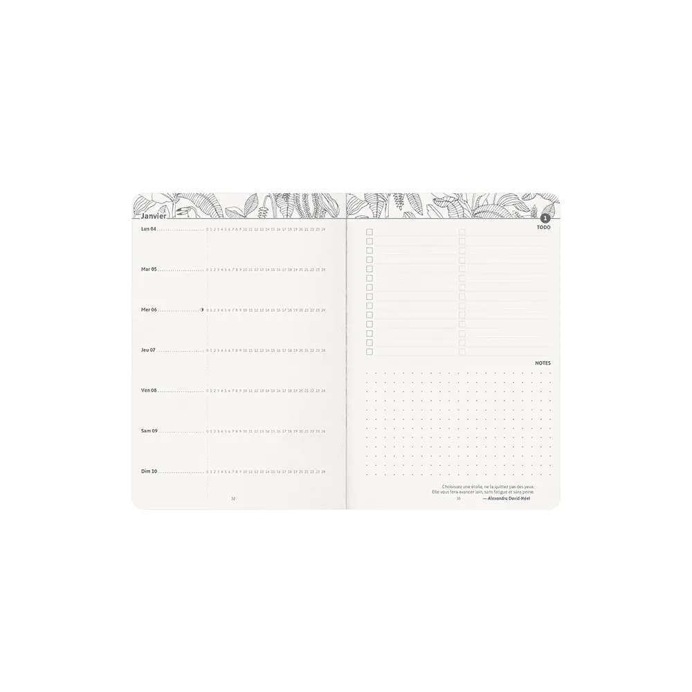 My365 My Agenda 2021 agenda semainier poche A6