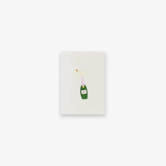 Kartotek Champagne petite carte A7 fête