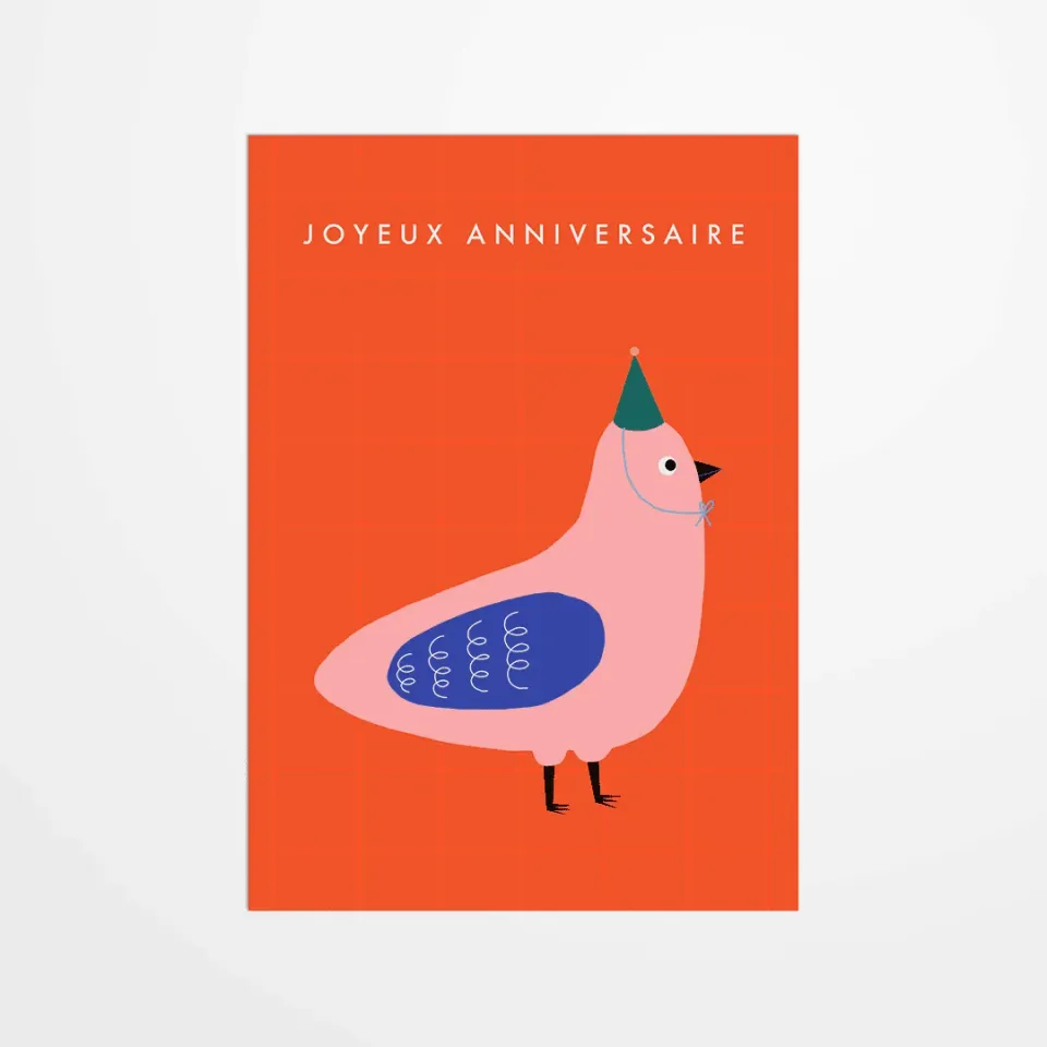 My365 Jennifer Bouron Bird carte postale oiseau