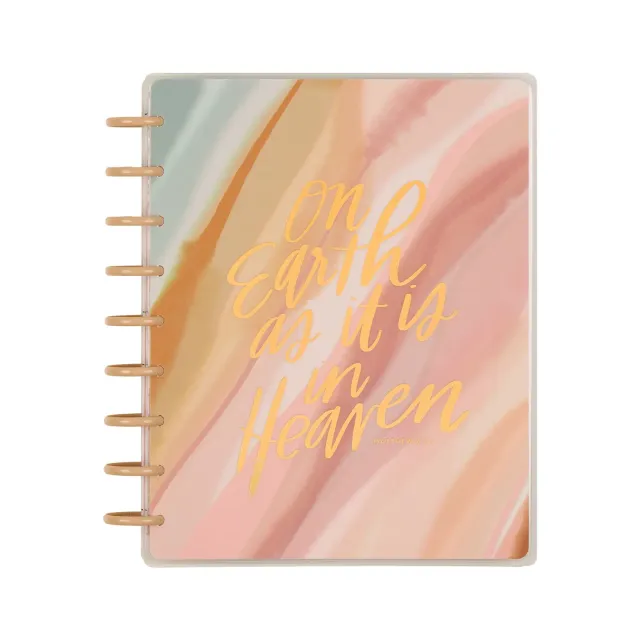 Happy Planner Watercolor Grace agenda foi 2026 Classic 12 mois