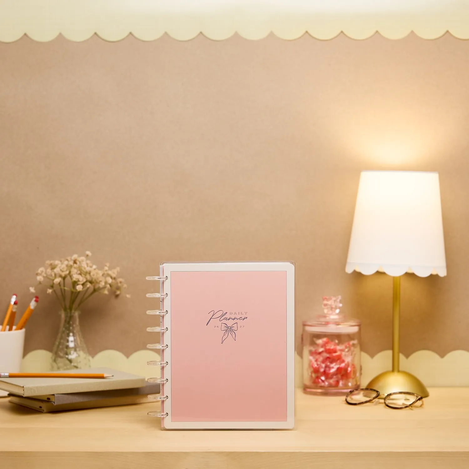 Happy Planner Pastel Poetry 2026-2027 agenda Classic 12 mois dashboard