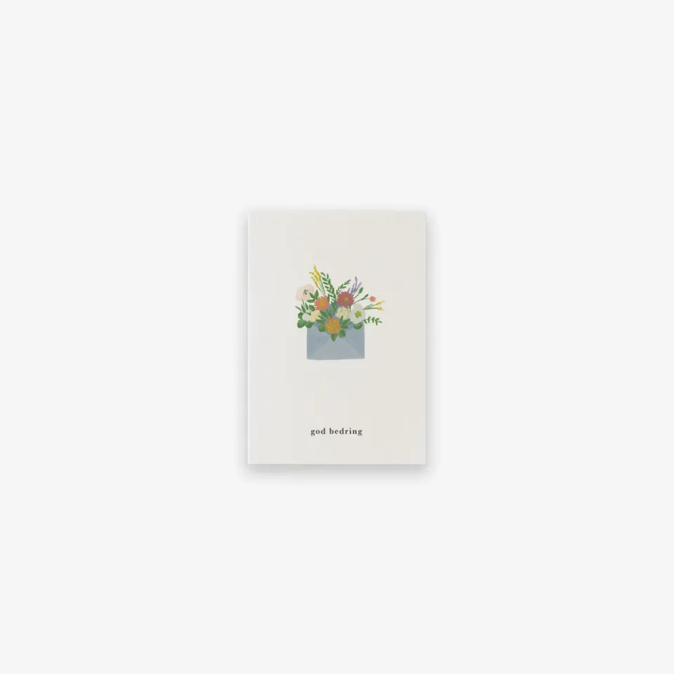 Kartotek Blomsterkuvert II petite carte A7 God bedring