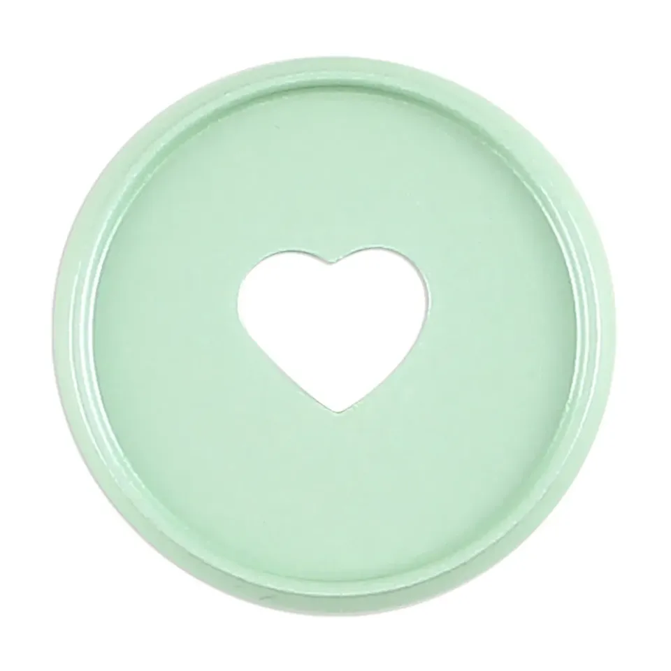 Happy Planner Sea Glass disques medium x11 métal vert