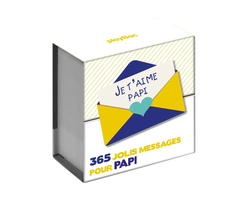 Frigobloc Mini calendrier 365 messages pour Papi