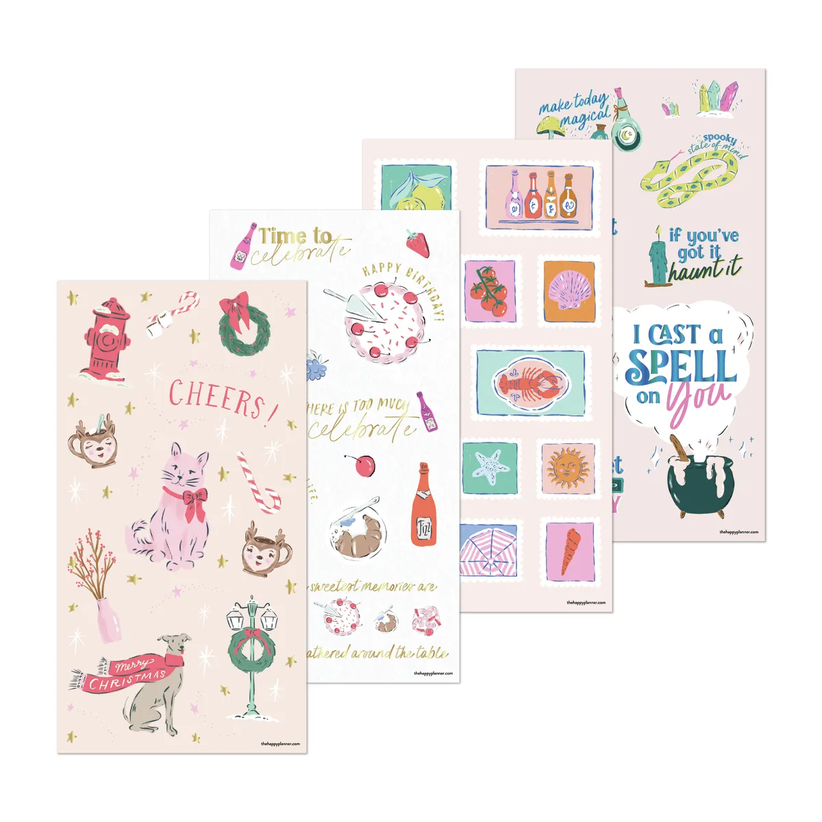 Happy Planner Seasonal Delights Mega Value Pack stickers 100 feuilles saison