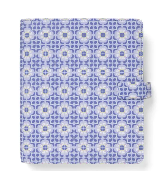 Filofax Mediterranean organiseur A5 bleu azulejos