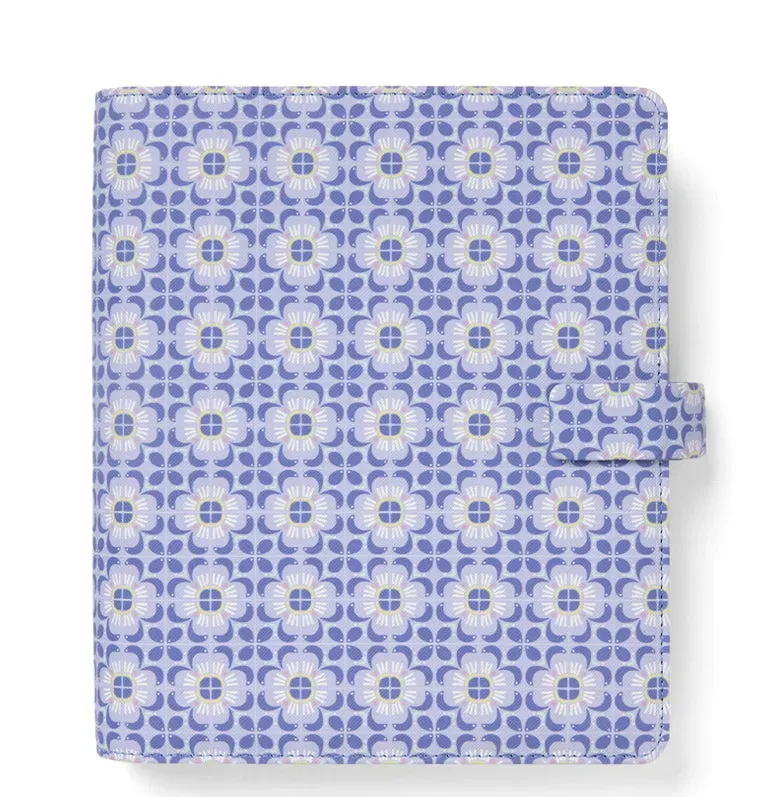 Filofax Mediterranean organiseur A5 bleu azulejos