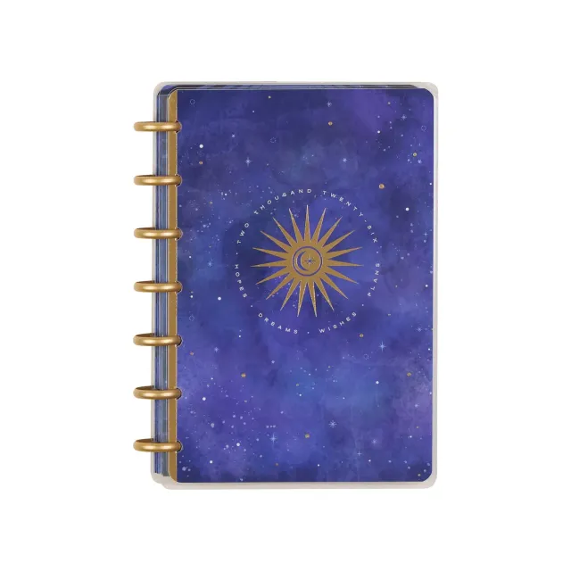 Happy Planner Star Signs 2026 agenda mini dashboard 12 mois