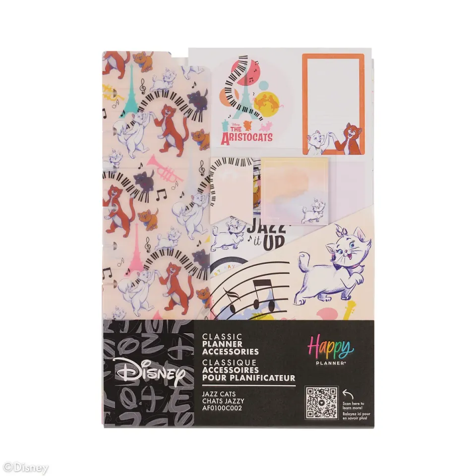 Me & my big ideas Happy Planner Aristocats pack accessoires Classic