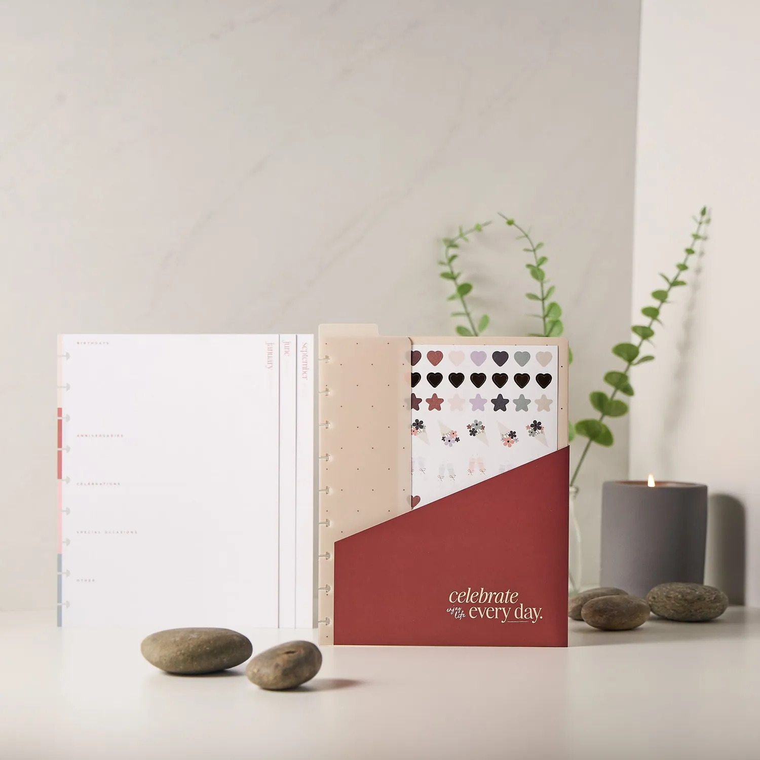Happy Planner Rise Align accessoire Classic dates importantes
