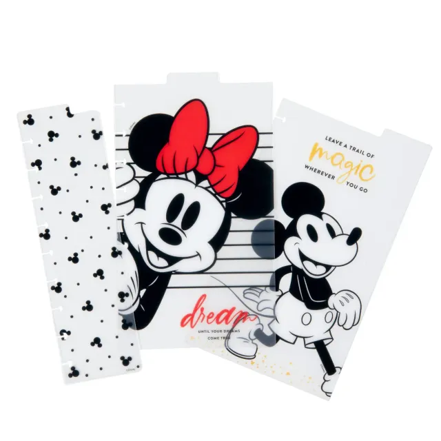 Happy Planner Mickey Minnie dashboards classic lot de 3