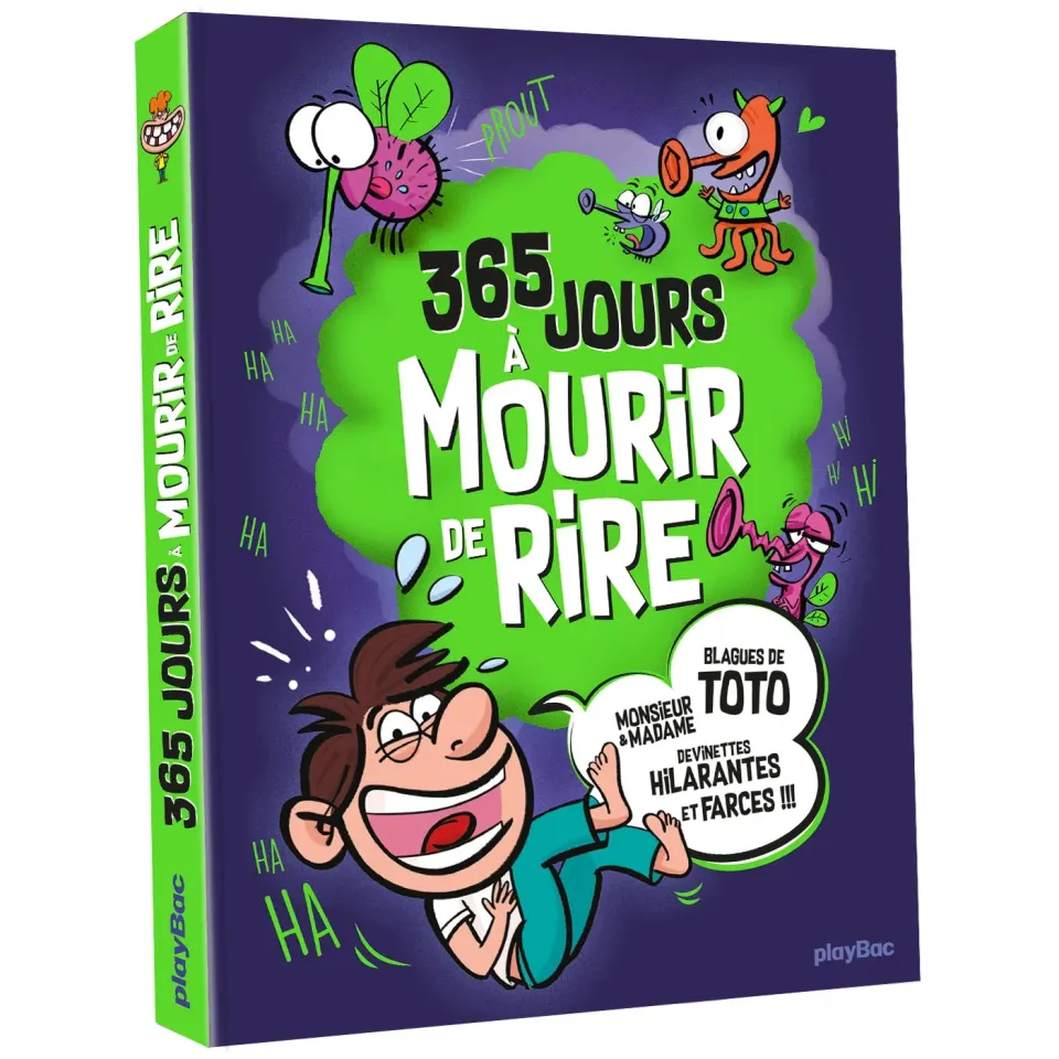 Frigobloc 365 jours à mourir de rire calendrier blagues